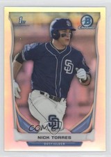 2014 Bowman Draft Chrome Refractor Nick Torres #CDP112 0b3