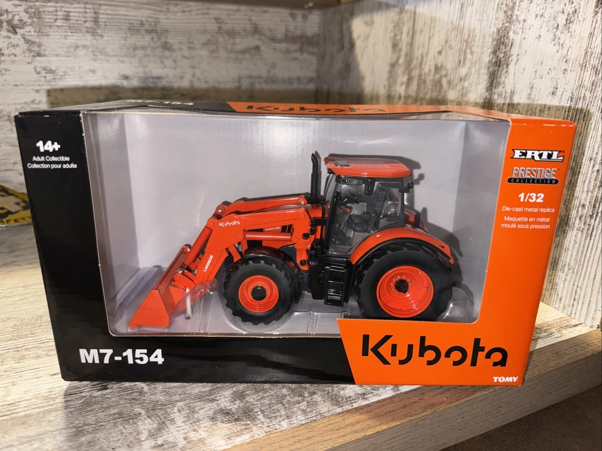 Kubota 1:32 Contemporary Manufacture Diecast Farm Vehicles for