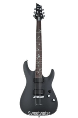 Schecter Damien Platinum 6 - Satin Black