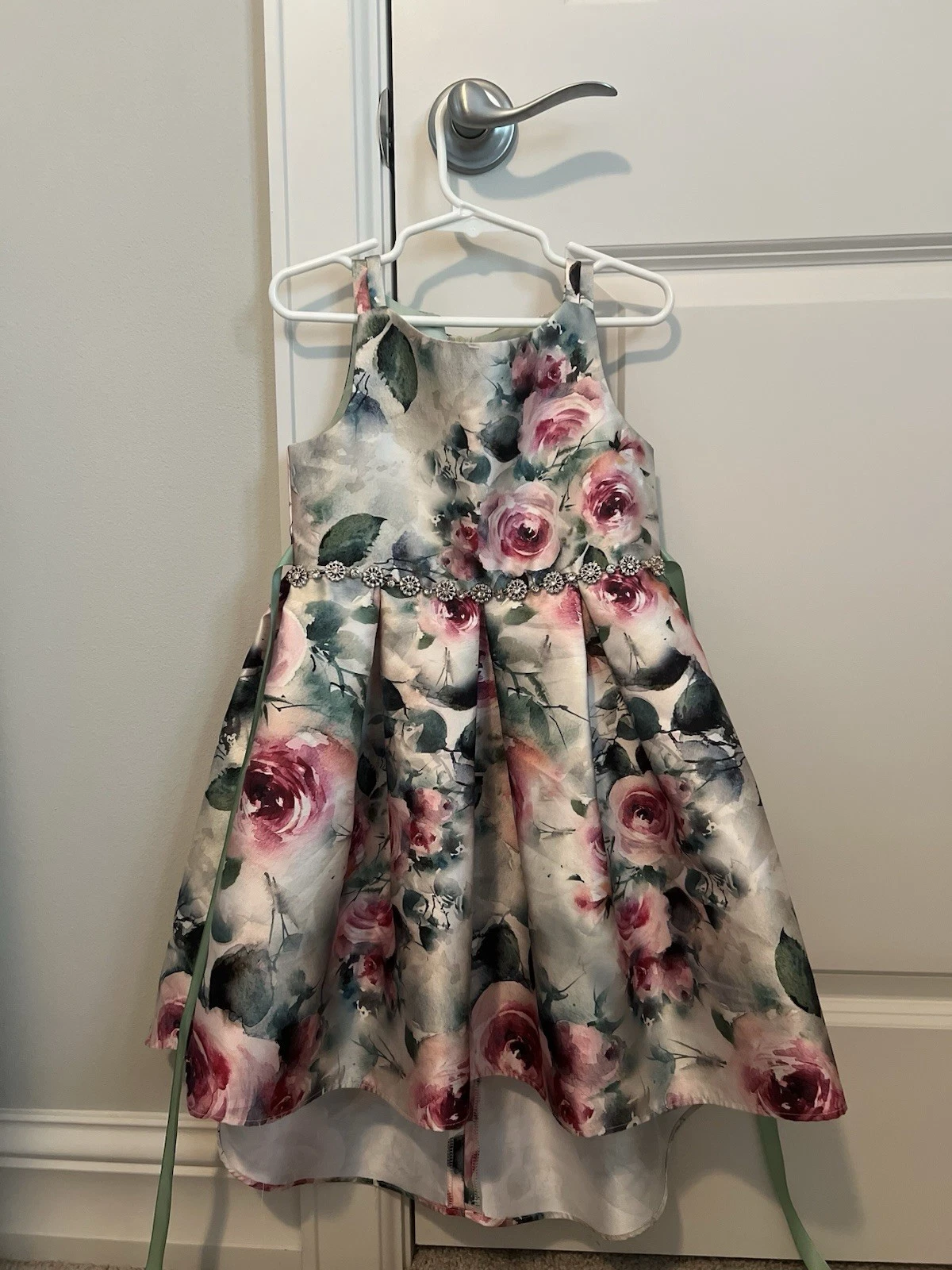Rare Editions Girl Floral Bow A-Line High-Low Dress Multicolor Size 5
Opens in a new window or tab