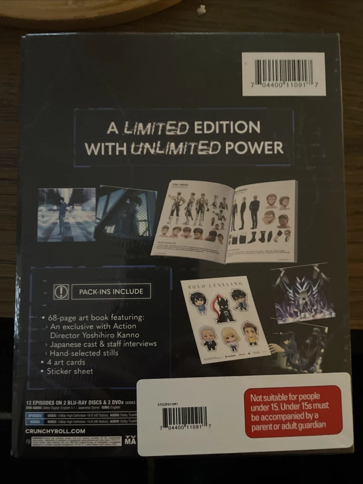 Solo Leveling Season 1 - Collector's Edition Blu-ray+DVD - Image 2 of 2