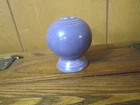 RARE Fiestaware LILAC Ball SALT or PEPPER SHAKER discontinued Fiesta
