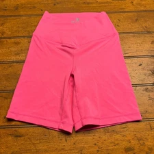 90 Degree By Reflex Pink Interlock Bike Shorts Women's XS