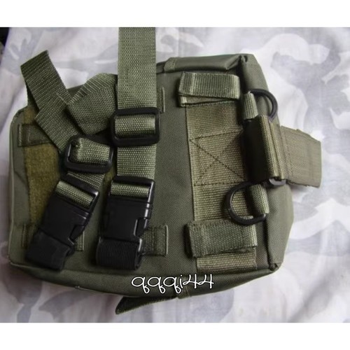NEUF Pack sac de jambe accessoire de chasse tactique pour masque à gaz pochette accessoires de rangement - Photo 4/8