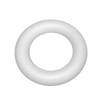 5 x Polystyrol Ringform Basteln Dekorationen Modelle Modellieren Weihnachten 17cm