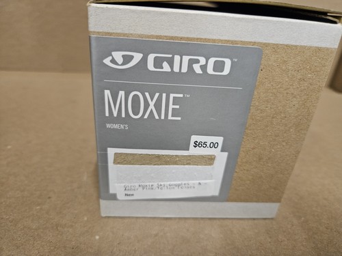 Gafas deportivas de nieve Giro Moxie para mujer marco negro lente rosa ámbar - nuevas con caja - Imagen 3 de 3