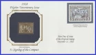 USA7 # 550 U/A GOLDEN REPLICA non FDC   Pilgrim Issue