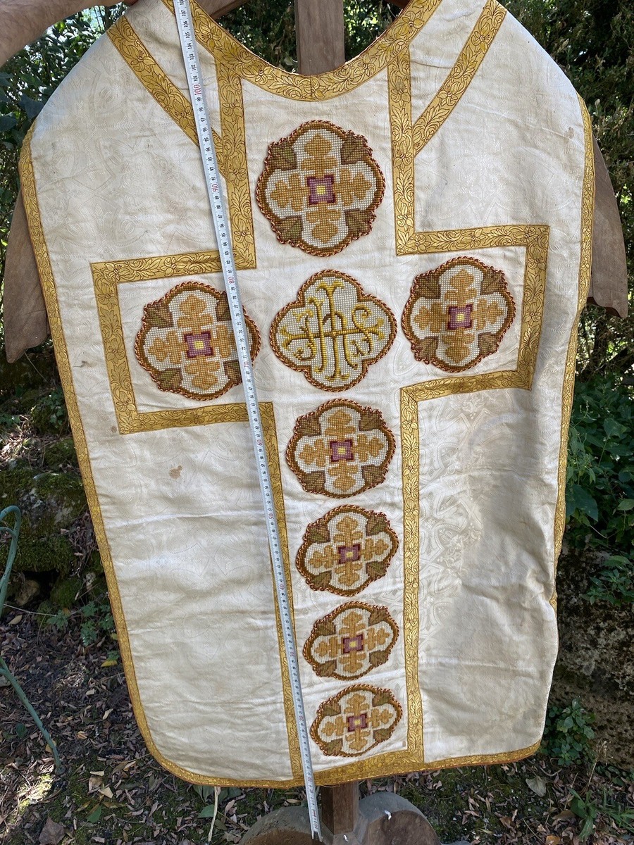 Chape De Cérémonie Religieuse Catholique, Cape Liturgique Brodée Église