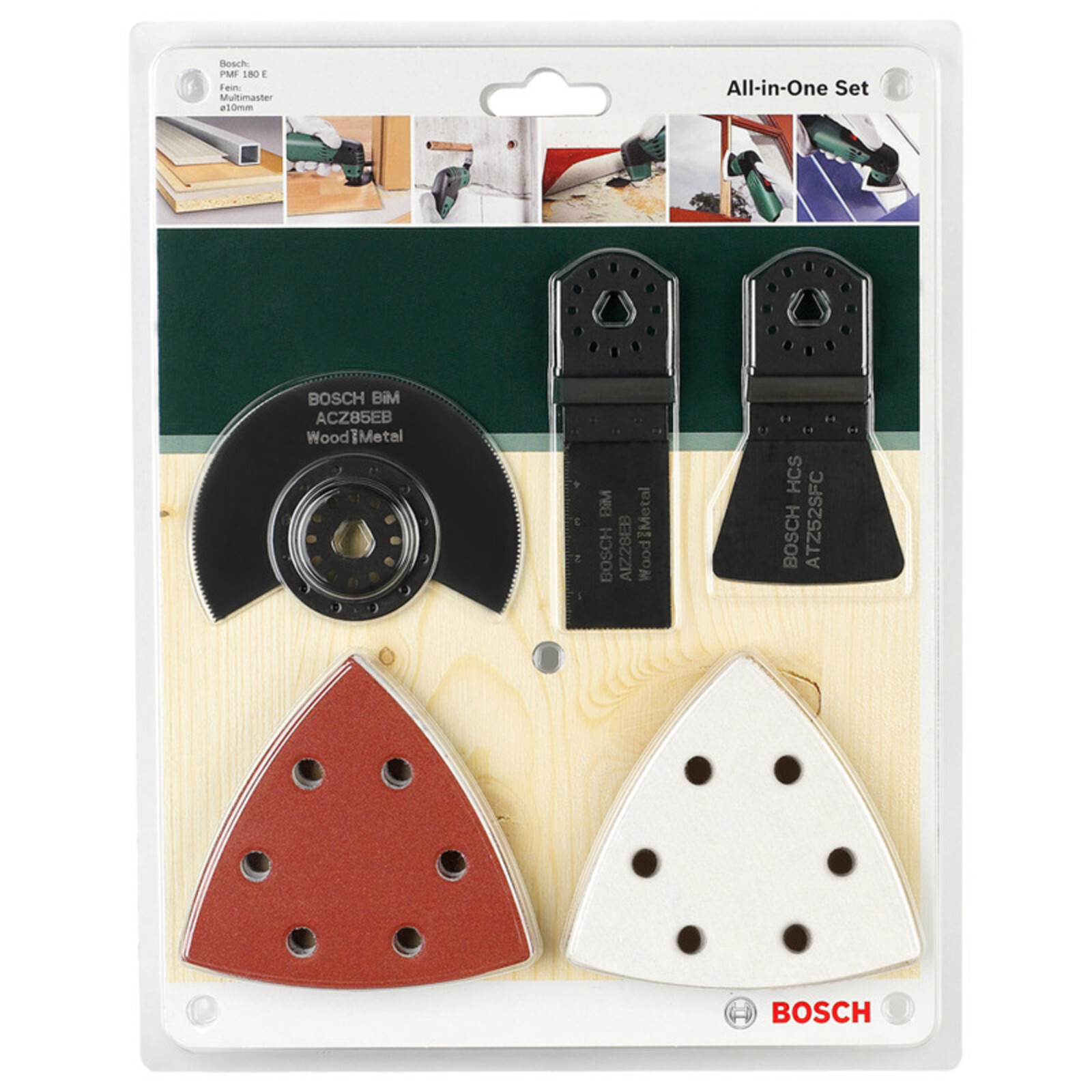 Accessoire de ponçage Bosch Starlock de qualité professionnelle pour outils oscillants Fein et PMF