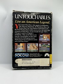 Untouchables NES Nintendo Game Vintage 1991 Authentic W/ Box & Booklet Movie Fun
