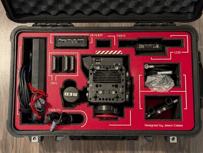 LOW HOURS/737HR - RED DSMC2 Epic-W Helium 8K S35 Camera Package - TONS OF EXTRAS