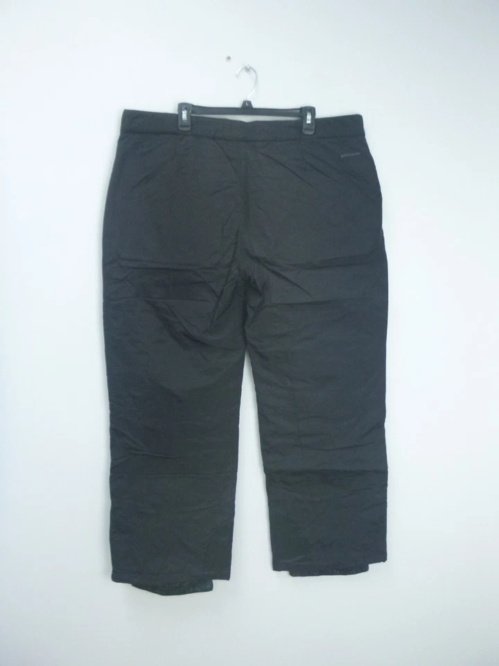 Pantalones de nieve aislados tobogán blancos Sierra para mujer negros talla 2X nuevos con etiquetas Foto 3 de 3