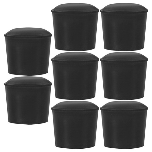 Chair Leg Caps with Rubber Feet Trivet Pads 8 Pack for Floor