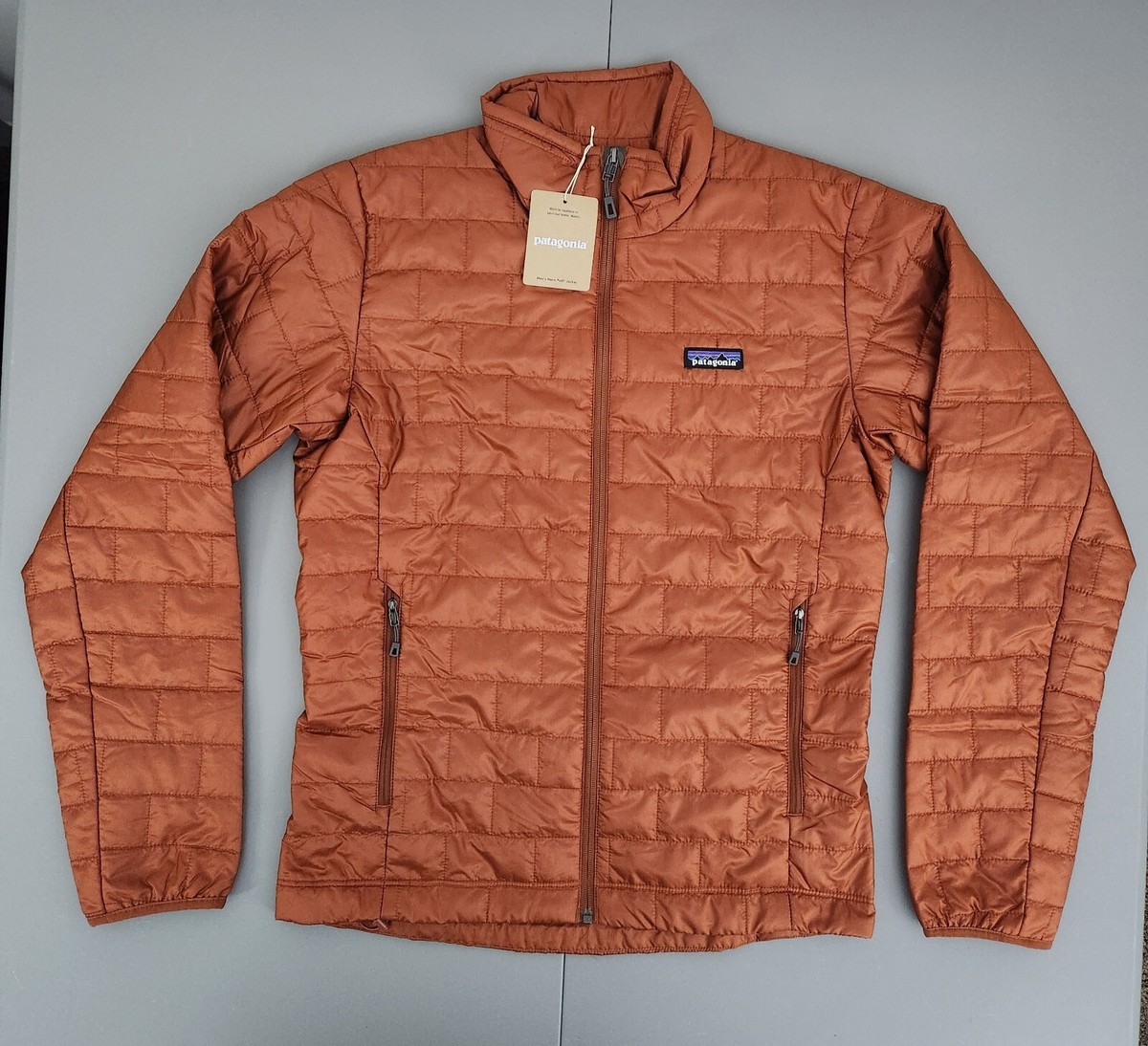 Patagonia Nano Puff Burnished Red Jacket Men's Size XL New Patagonia Nano Puff Burnished Red Jacket Men's Size XL New
