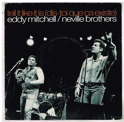 Eddy MITCHELL Tell it like it is 7'' 45 Touren SP PROMOTION