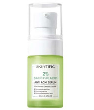 2X SKINTIFIC 2 Salicylic Acid Anti Acne Serum Pimples Black Spot 20ML