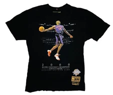 Mitchell & Ness Vince Carter Raptors Retro 2000 Slam Dunk Contest Shirt; M