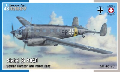 MW22 SPECIAL HOBBY SH48170 SIEBEL SI 204D  'GERMAN TRANSPORT AND TRAINER 1/48