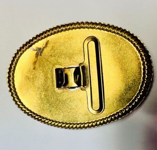 Womens Oval Belt Buckle Enamel Swirl Glitter Pink Green Blue Retro 1980 Vintage - Picture 4 of 9