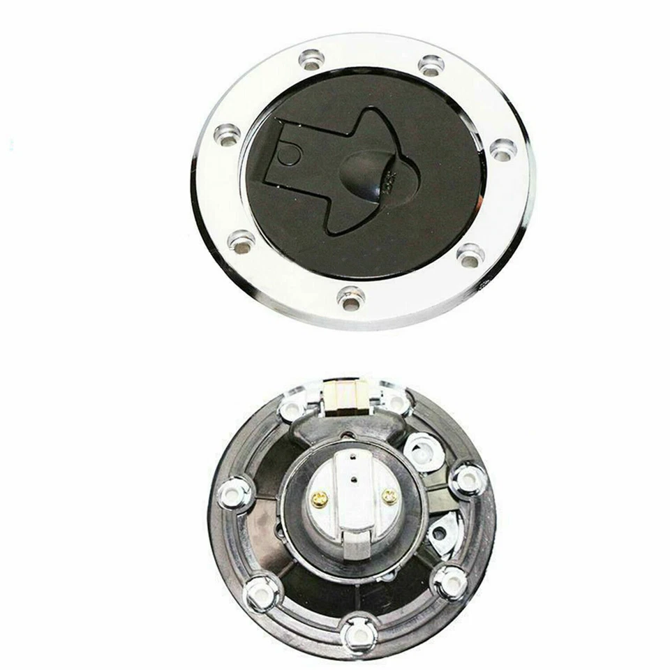 Bloqueo de tapa de tanque de gasolina con llaves para Kawasaki Ninja 250 250R EX250 1988-2007 Foto 2 de 4
