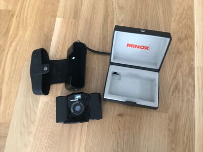 Minox 35 GL 35mm Kleinbild-Kompaktkamera/Lederetui, Original Box