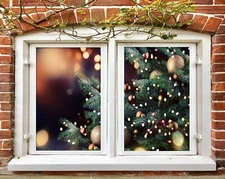 3D Silver Ball A673 Window Film Print Sticker Cling Stained Glass UV Zoe