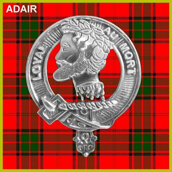 Adair Scottish Clan Badge Pewter