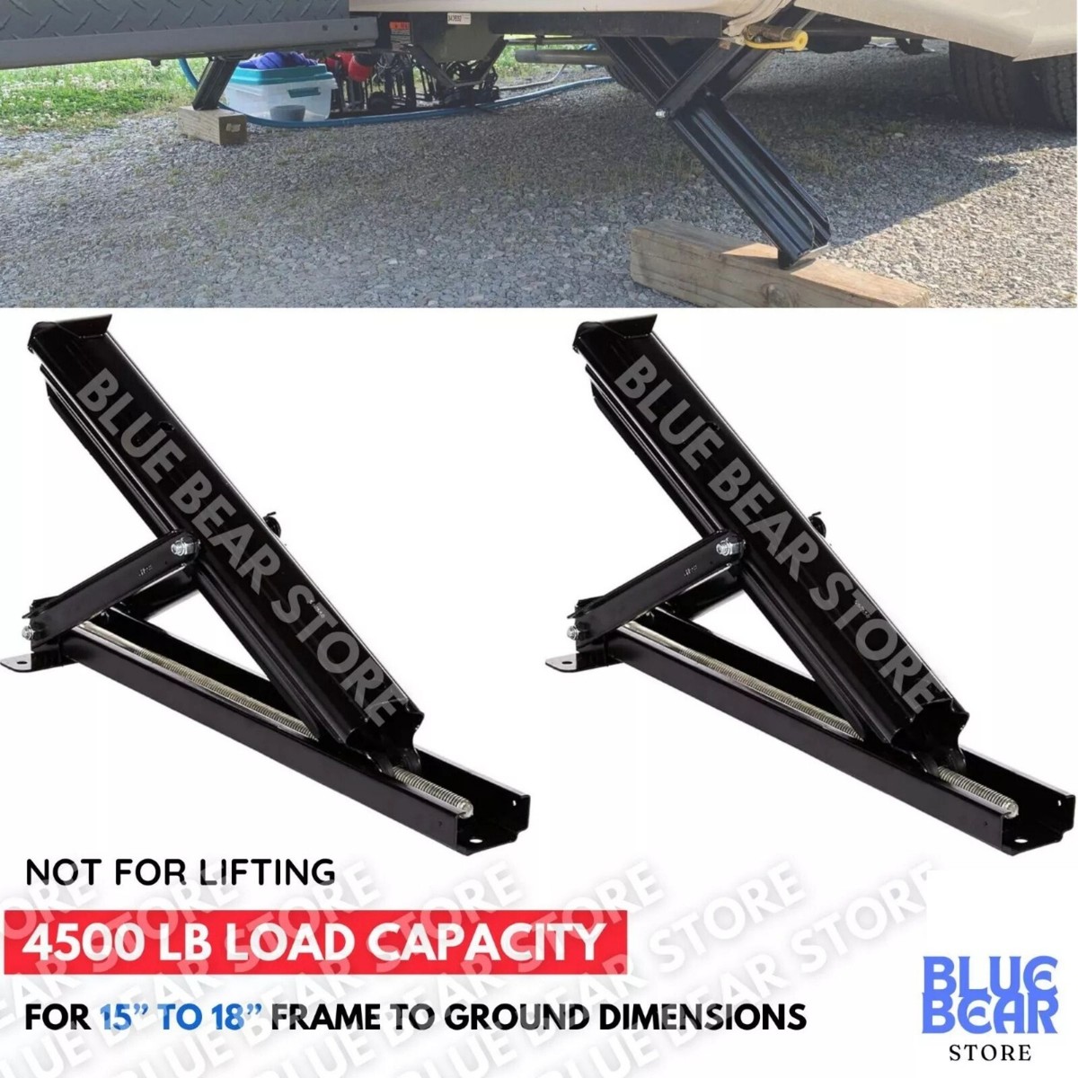 Rv Leveling Blocks Heavy Duty RV Leveling Ramps (2-Pack) - 11,000 Lb ...