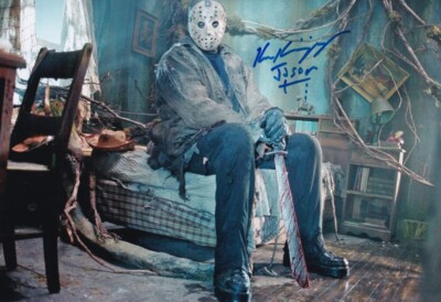 KEN KIRZINGER signed Autogramm 20x30cm FREDDY vs JASON in Person autograph COA