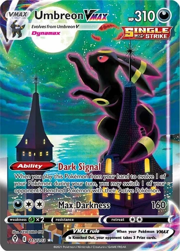 Umbreon VMAX 215/203 SWSH07: Evolving Skies