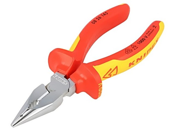 08 26 145 Zange Isoliert,Universell,VerläNgert GehäRteter Stahl 145Mm Knipex-image