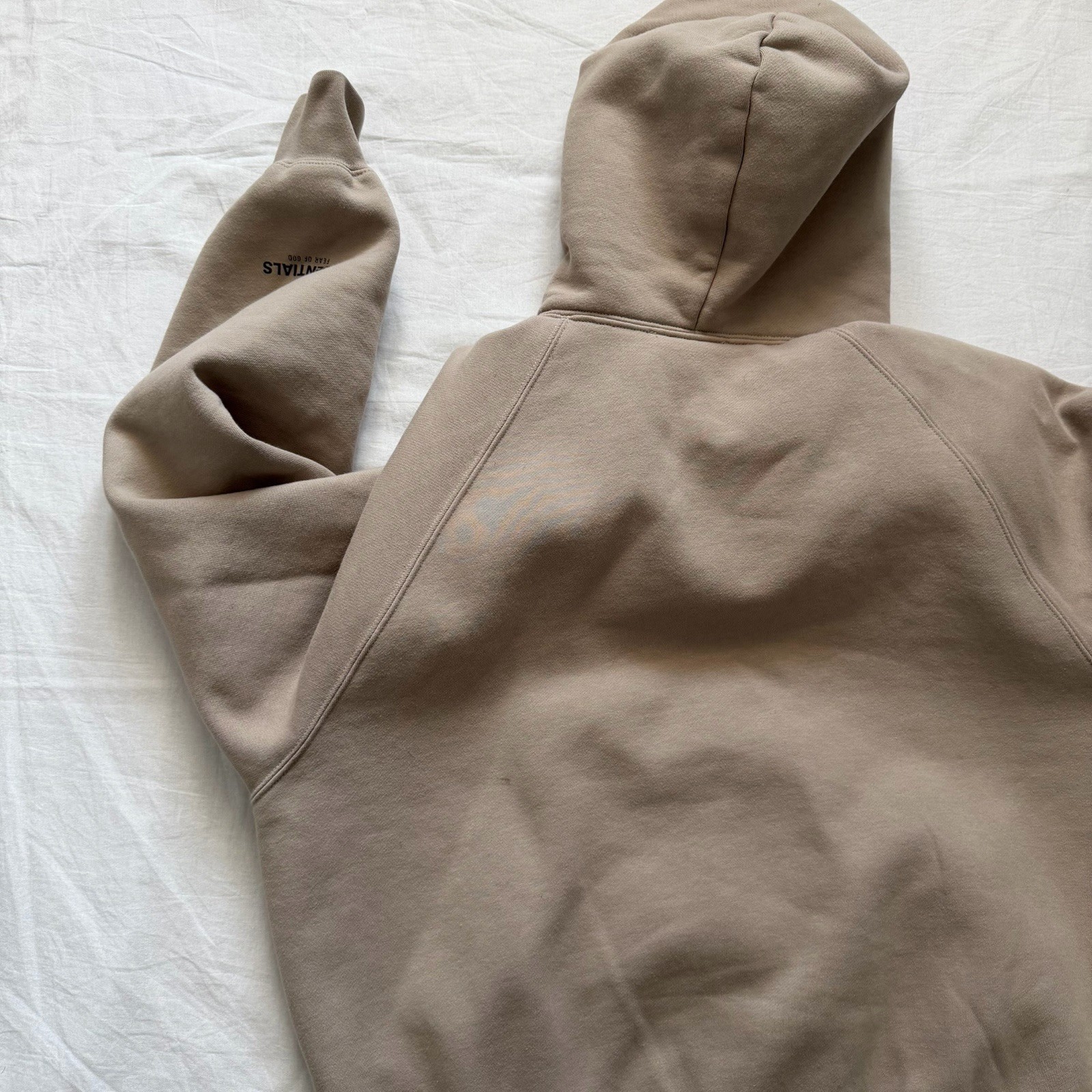 FEAR OF GOD ESSENTIALS “Linen Tan” Size S Mens Authentic thumbnail 8