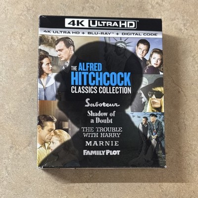 Universal Alfred Hitchcock Classics Collection 4K Ultra HD Blu-ray Box Set Blue