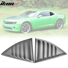 2010-2015 Chevy Camaro XE V2 Style Side Window Louver Shade Cover PP