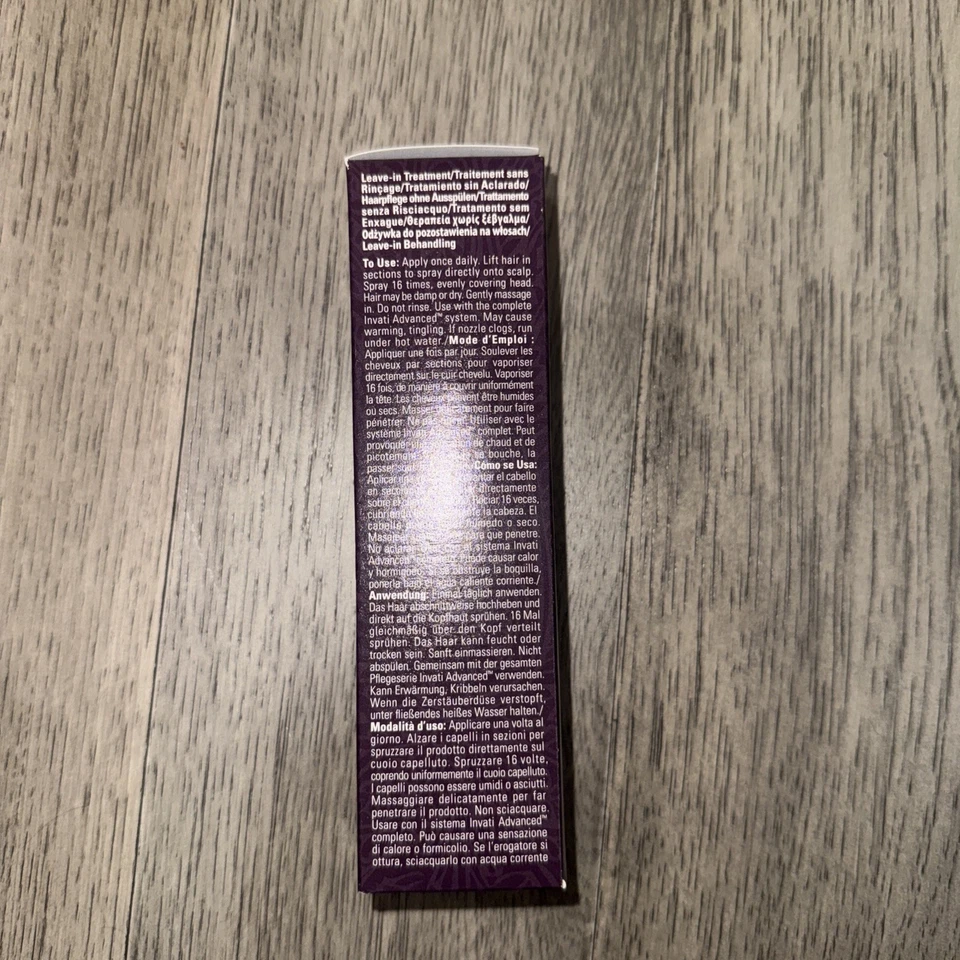 AVEDA Invati Advanced Scalp Revitalizer 5 oz Spray–Hair Loss & Thickening Serum - Imagem 2 de 4