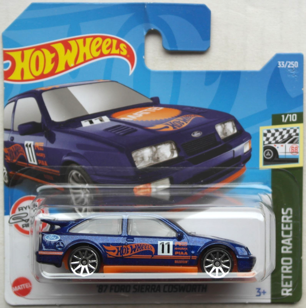 Hot Wheels 1987 Ford Sierra Cosworth Blaumetallic Neu/Ovp Hw Auto Motorsport ´87-image