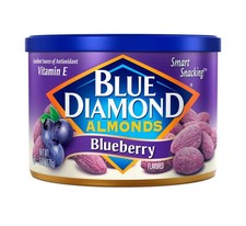 Blue Diamond Almonds, Classic Blueberry Flavored Sweet Snack Nuts perfect size f