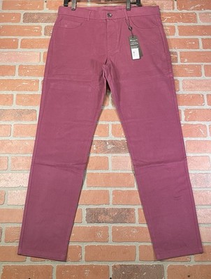 Greyson Armonk Golf Pants Trousers 36 x 32 Hawkeye Cotton Spandex NWT MSRP $195