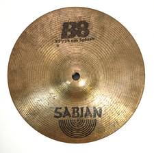 Sabian B8 10" Splash Cymbal Drum Set Accessory Read 