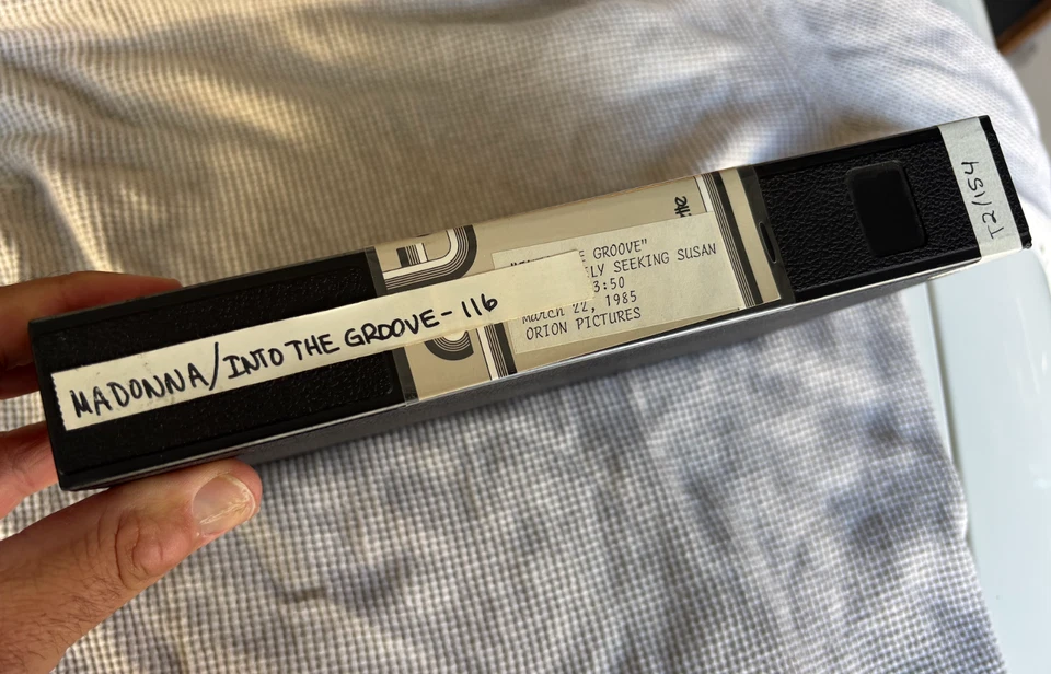 Desperately seeking susan Madonna music video movie Master Tape 80's vintage - Image 2 of 4