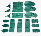Vintage 1960s Marx Battleground Playset US Armored Vehicle Sets