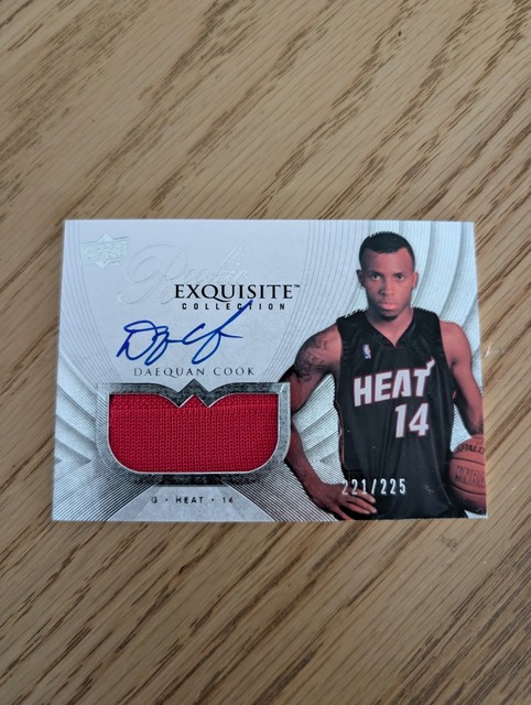 2007 Upper Deck Excuisite Basketball - Daequan Cook Rookie Patch Auto /225