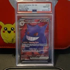 Pokémon Gengar ex 193/162 SV05 Temporal Forces Ultra Rare Holo PSA 10