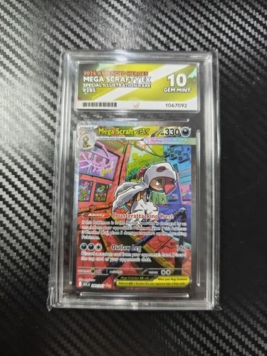 Mega Scrafty Ex SIR 285/217 Ascended Heroes Ace 10