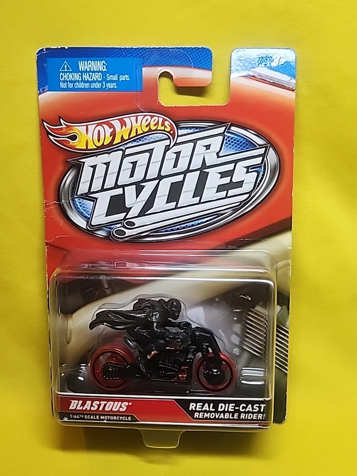  Hot Wheels Motorcycles Blastous Removable Rider Diecast NOS 🔥02 - Image 2 of 4