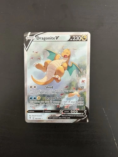 Pokémon TCG Evolving Skies Dragonite V Alt Art 192/203 Ultra Rare Nm/Mint Card