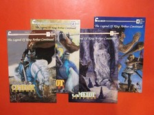 CAMELOT ETERNAL 1-4 - LEGEND OF KING ARTHUR - B&W CALIBER COMICS - FREE SHIPPING
