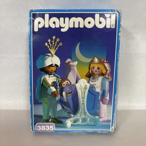 Vintage 1995 Playmobil 3835 Magic Prince & Princess With Baby NOS Factory Sealed