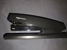 Durable Office Desk Stapler Black Includes 1000 Staples 25 Sheet Capacity NEW