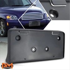 For 06-11 Chevy HHR Front Bumper Tow Hook License Plate Mounting Bracket Holder